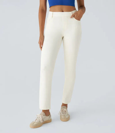 Lotte | Pantaloni elasticizzati e confortevoli a vita alta