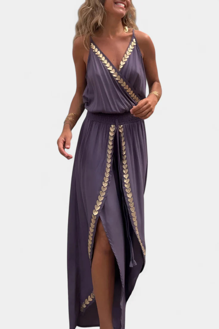 Safinaz - Elegante Tuta Senza Maniche