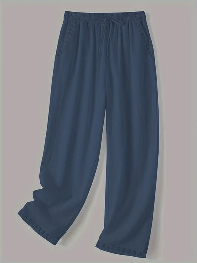 Tracey - Contrasto Trim Cropped Pantaloni