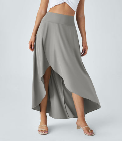 Arvenza™ | Gonna Maxi Con Spacco e Confortevole