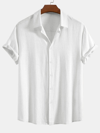 Booker - Camicia In Misto Lino Con Pantaloni Dritti