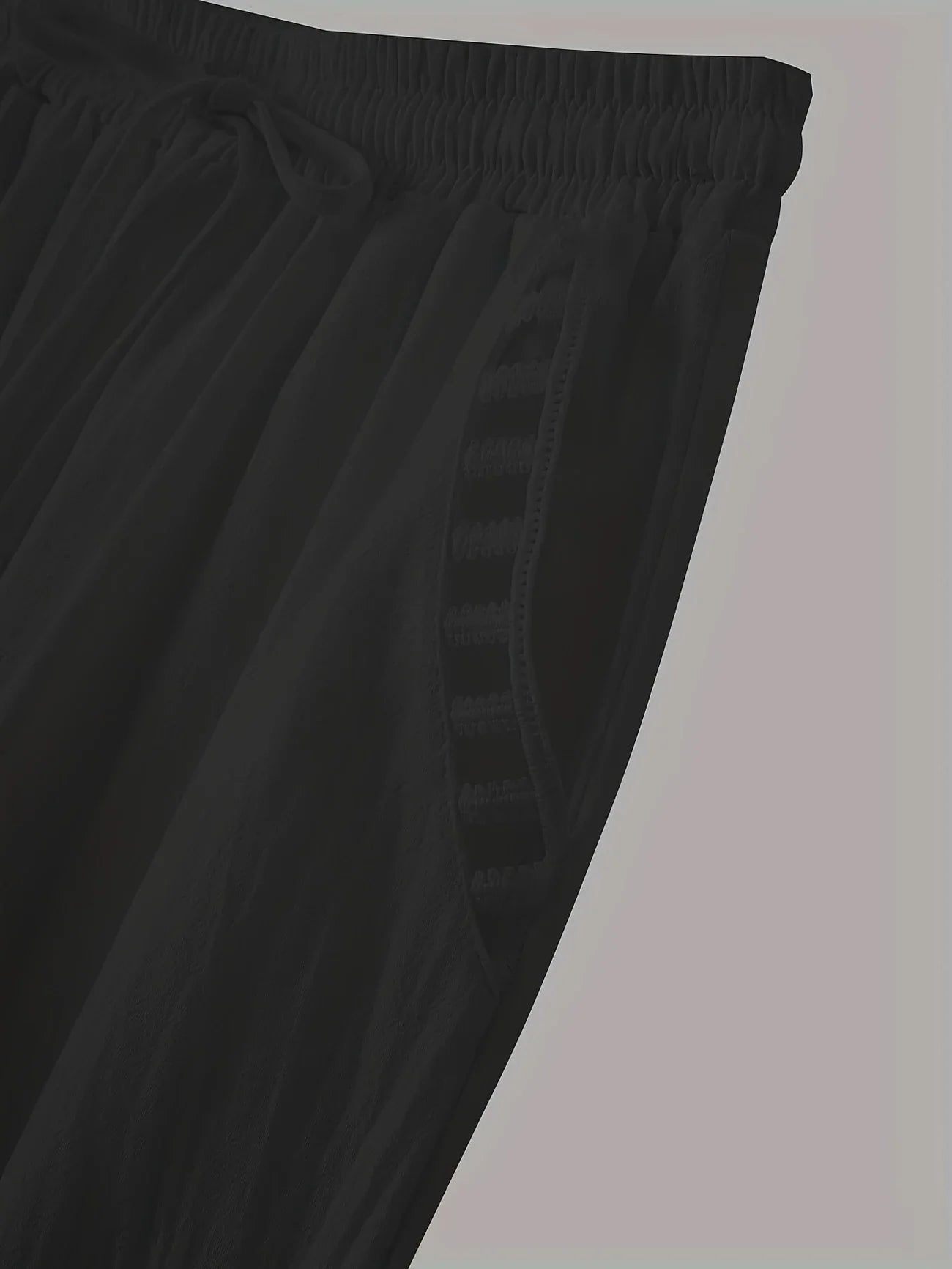 Tracey - Contrasto Trim Cropped Pantaloni