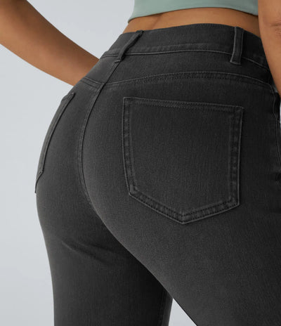 Lotte | Pantaloni elasticizzati e confortevoli a vita alta