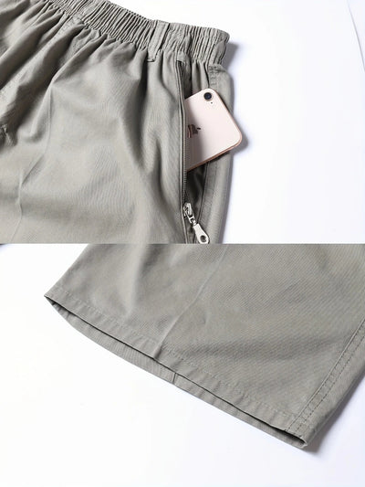 Fedde - Pantaloncini Cargo Leggeri Con Tasca