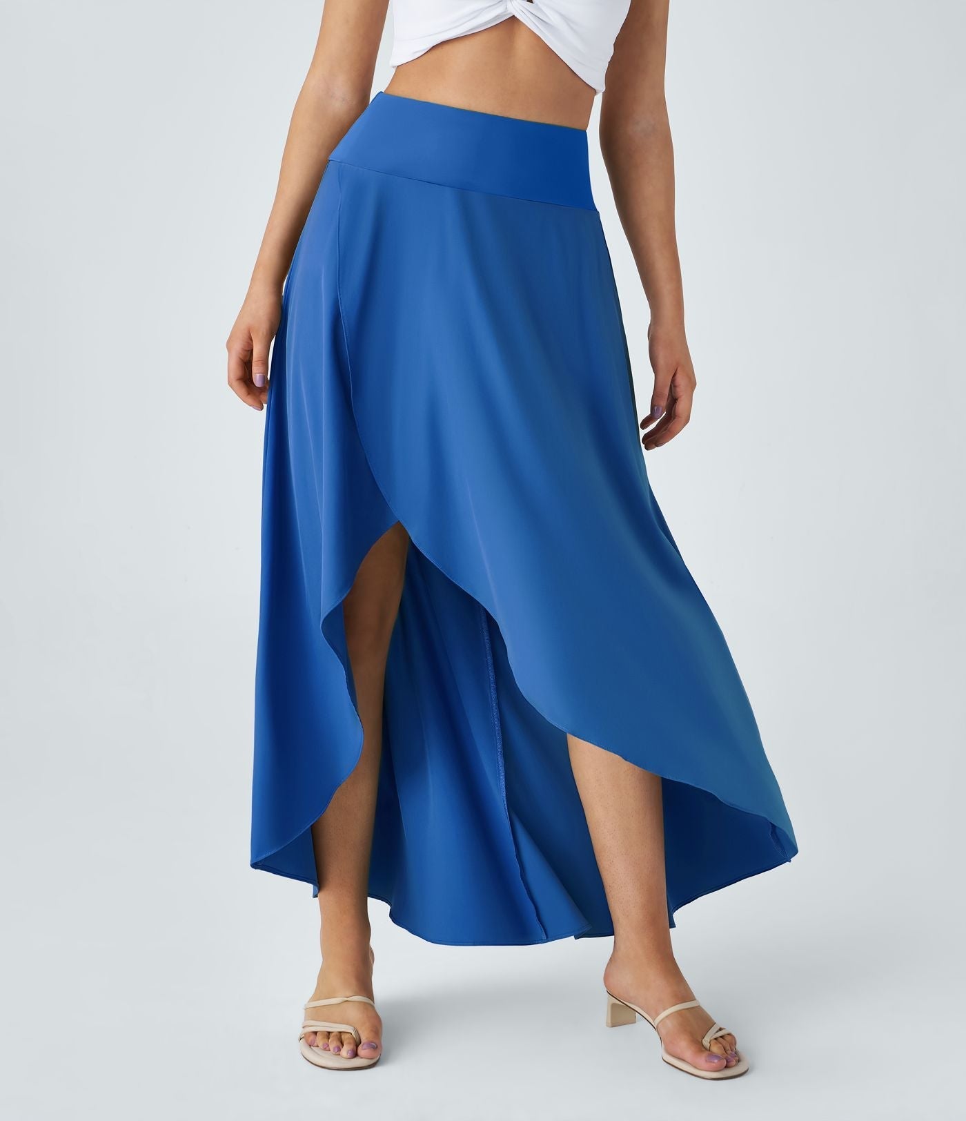 Arvenza™ | Gonna Maxi Con Spacco e Confortevole