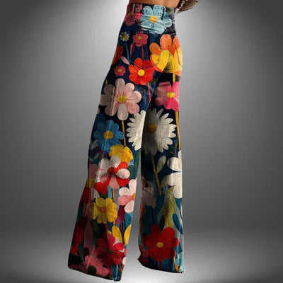 Azly – Pantaloni Casual a Fantasia alla Moda