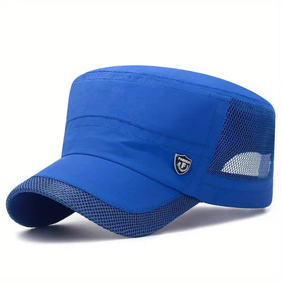 Miron - Cappellino Piatto In Rete Traspirante Ad Asciugatura Rapida