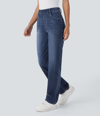 Lotte | Pantaloni elasticizzati e confortevoli a vita alta