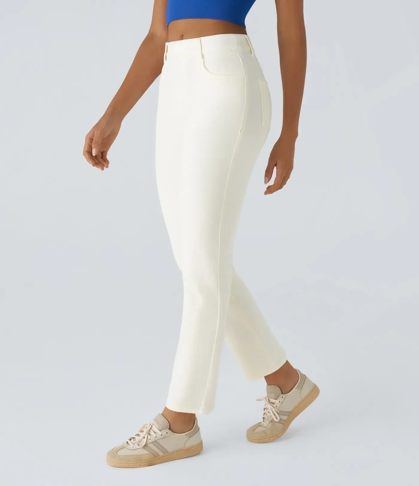 Lotte | Pantaloni elasticizzati e confortevoli a vita alta