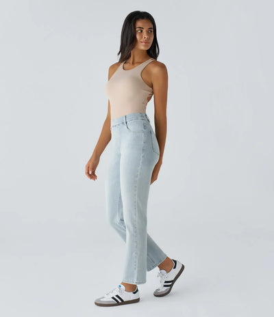 Lotte | Pantaloni elasticizzati e confortevoli a vita alta