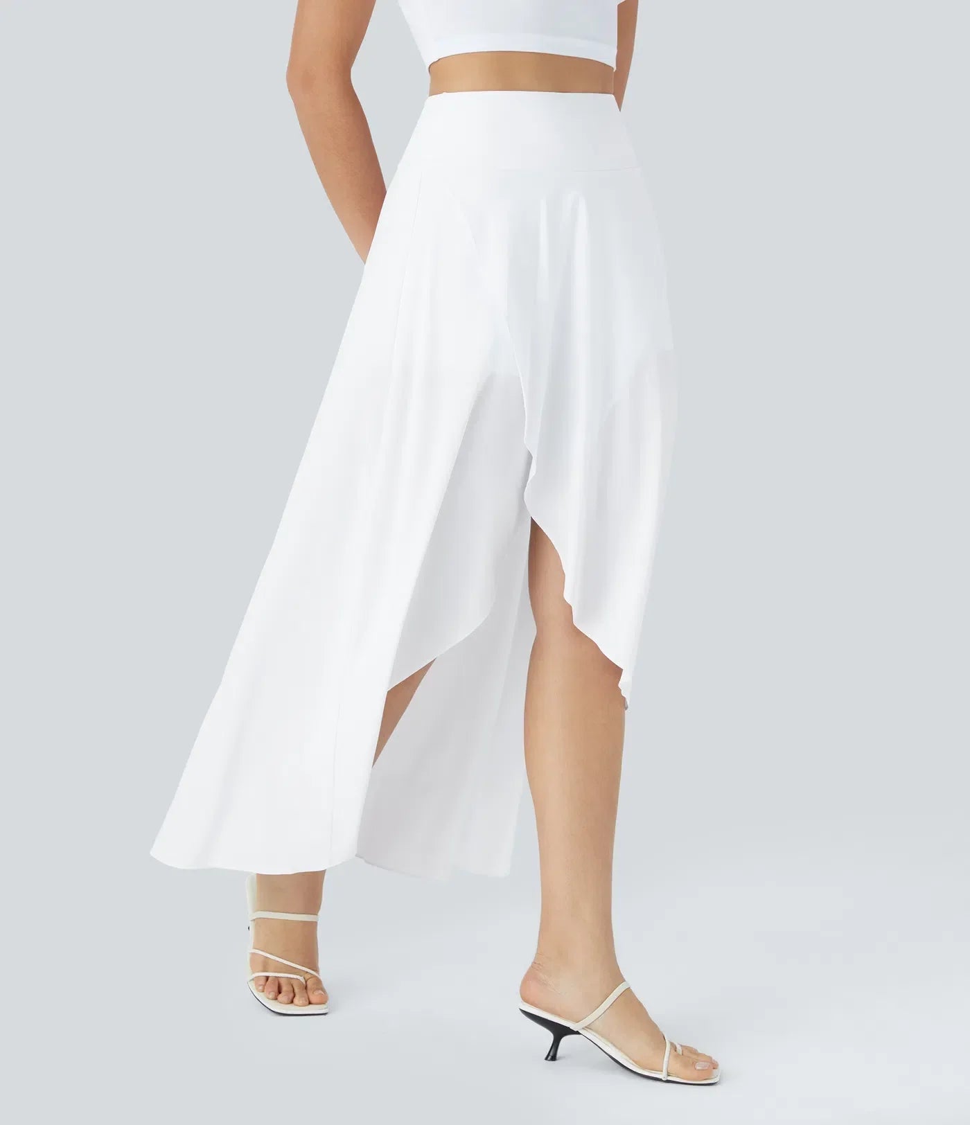 Arvenza™ | Gonna Maxi Con Spacco e Confortevole