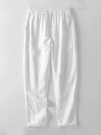 Booker - Camicia In Misto Lino Con Pantaloni Dritti