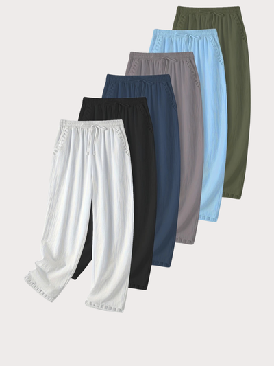 Tracey - Contrasto Trim Cropped Pantaloni