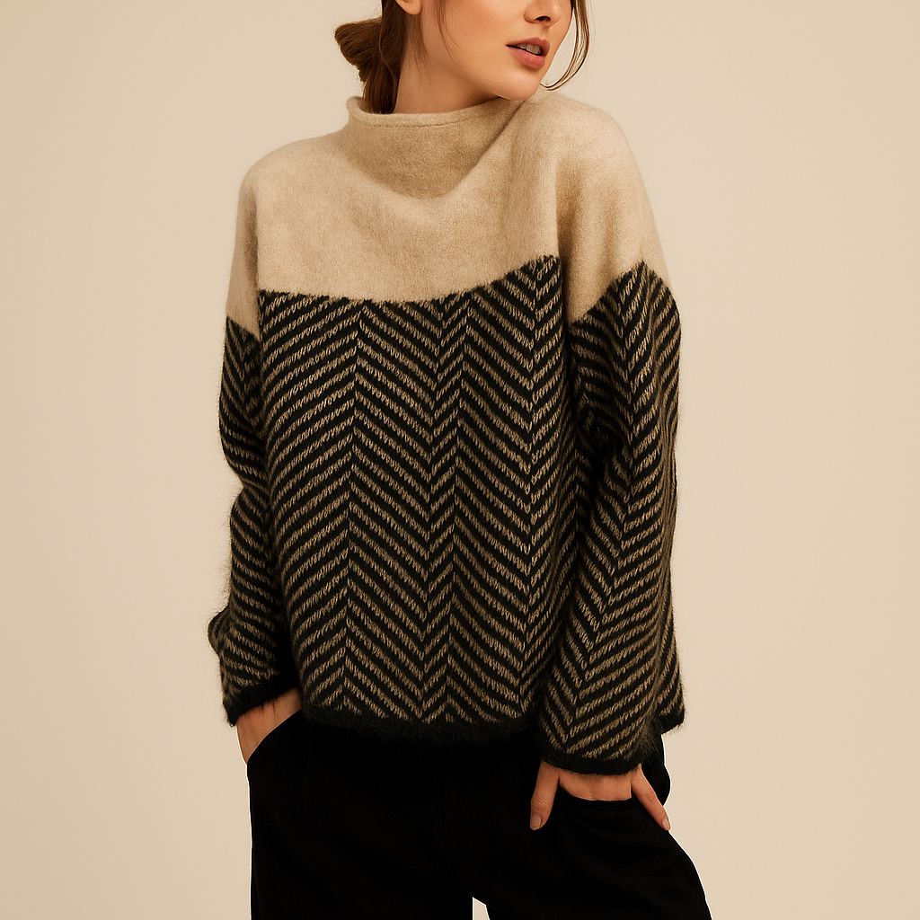 Zara | Maglione Termico da Donna con Collo Alto | Calore Classico