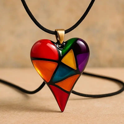 Vibralove - Collana Con Pendente a Forma Di Cuore