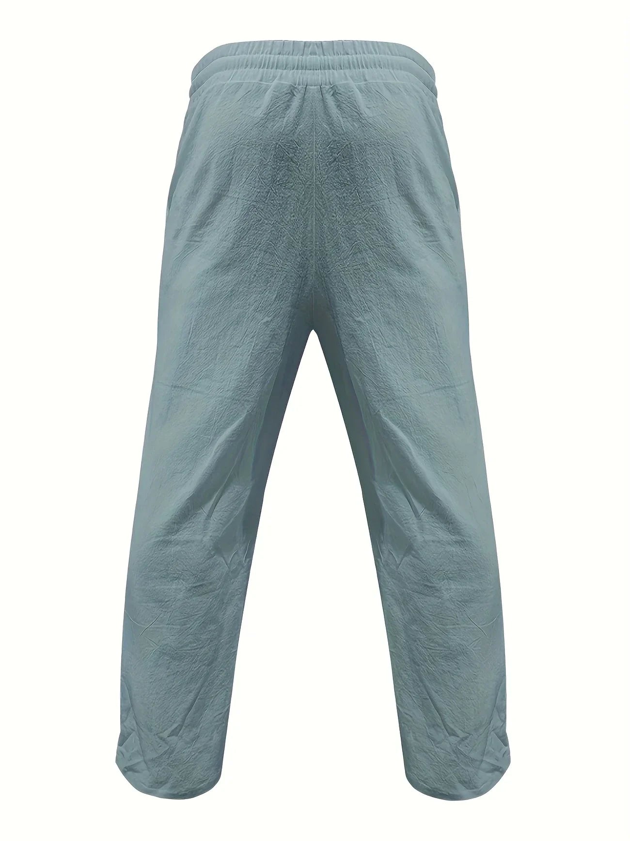 Beslan - Elegante Pantalone A Gamba Dritta Con Bottoni Dorati