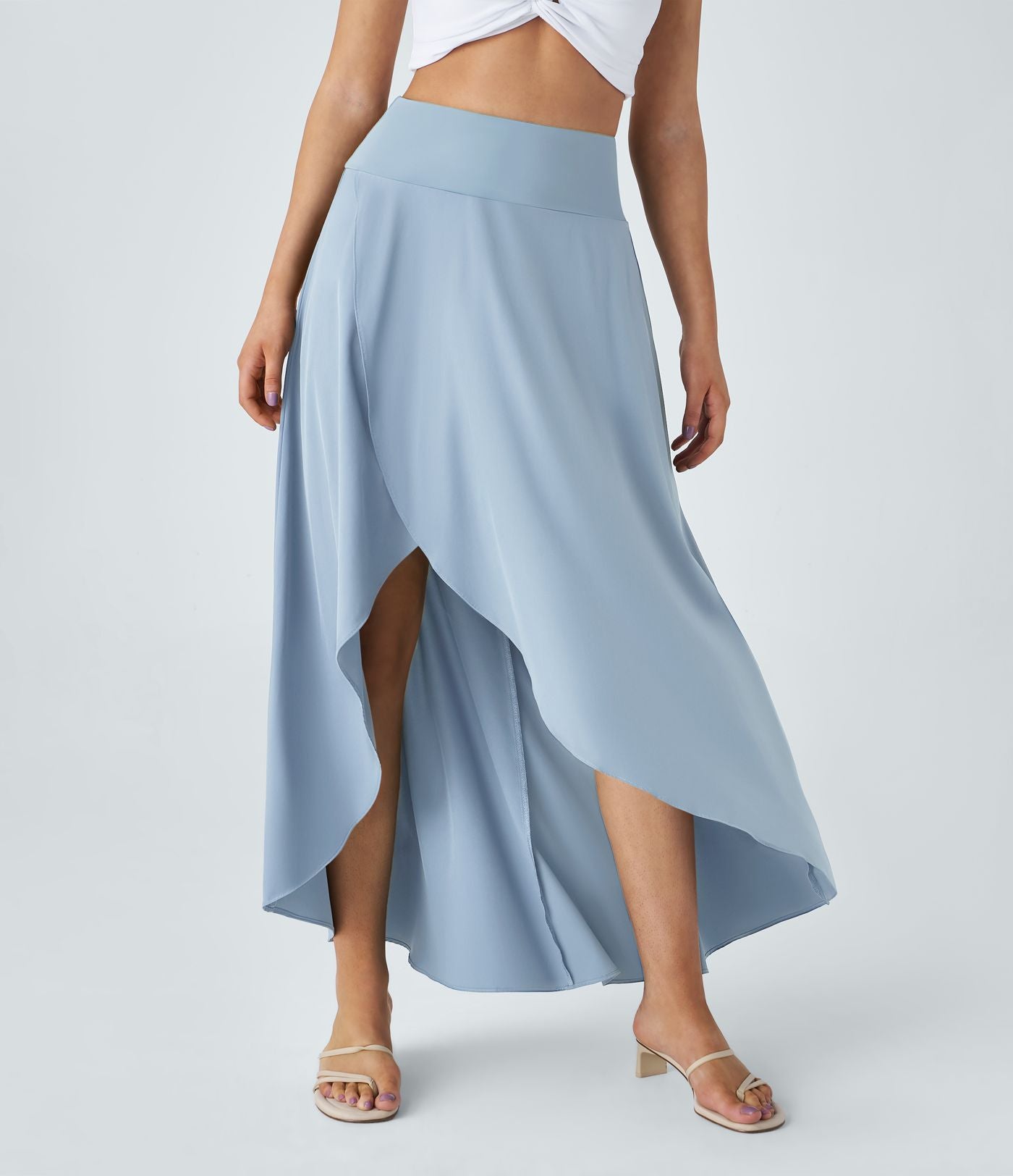 Arvenza™ | Gonna Maxi Con Spacco e Confortevole