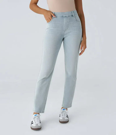 Lotte | Pantaloni elasticizzati e confortevoli a vita alta
