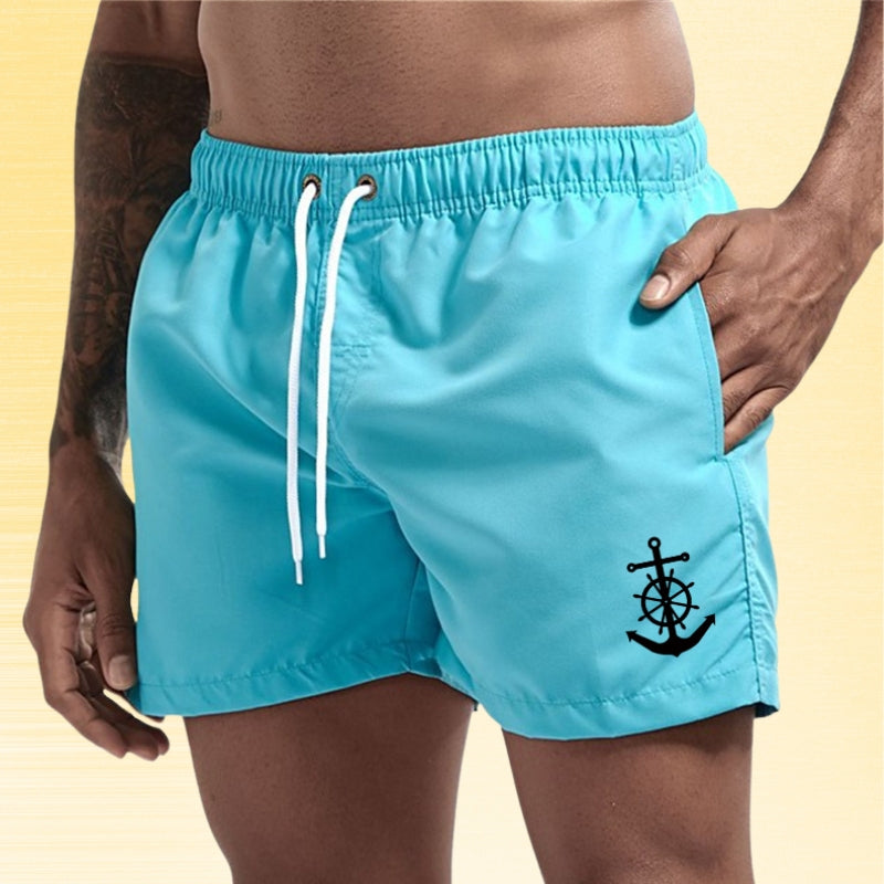 Solano - Eleganti Pantaloncini Elasticizzati Con Tasca
