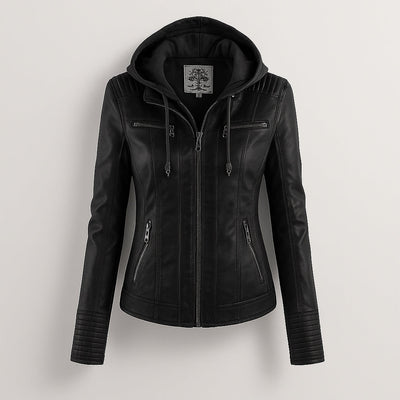 Briella | Giacca in Pelle Resistente alle Intemperie per Donna | Stile Duraturo