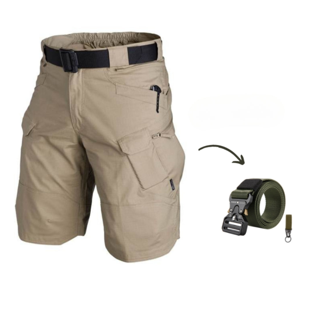 Kazuya - Pantaloncini Cargo Con 7 Tasche + Cintura Gratuita