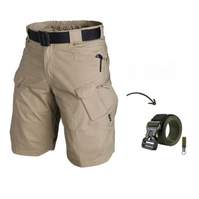 Kazuya - Pantaloncini Cargo Con 7 Tasche + Cintura Gratuita