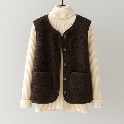 Celeste | Gilet Trapuntato Versatile da Donna | Comfort Senza Tempo