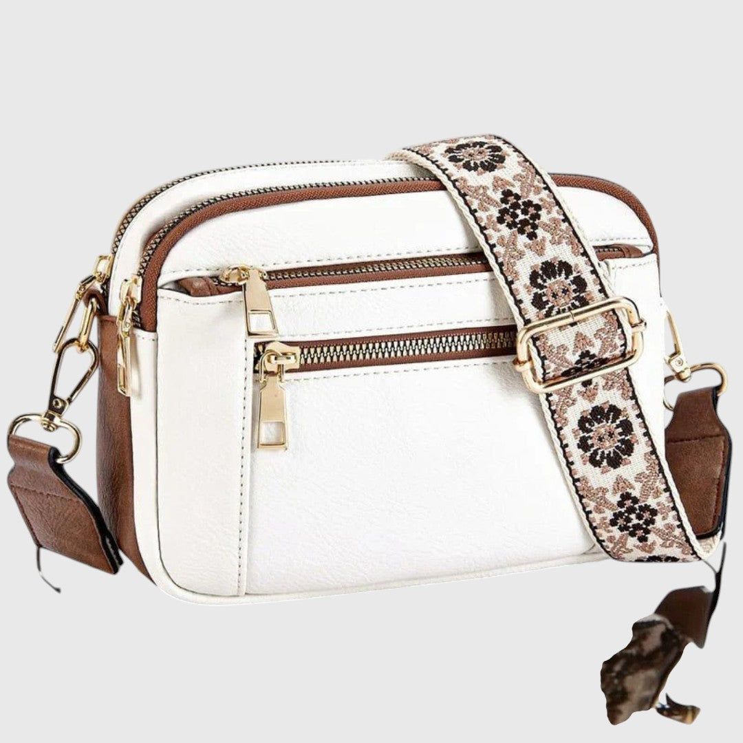 Sharena - Borsa a Tracolla Con Cinturino Floreale