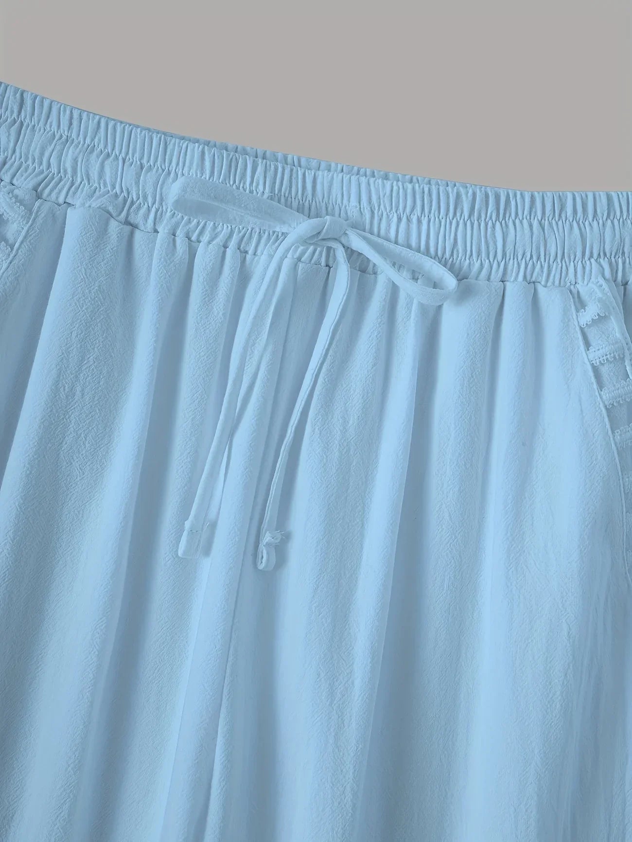 Tracey - Contrasto Trim Cropped Pantaloni