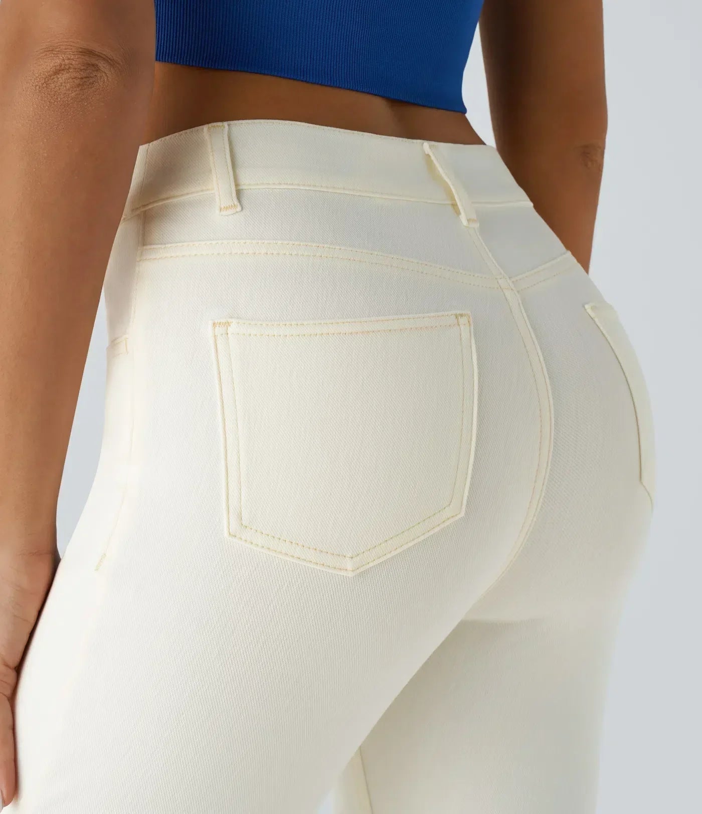 Lotte | Pantaloni elasticizzati e confortevoli a vita alta