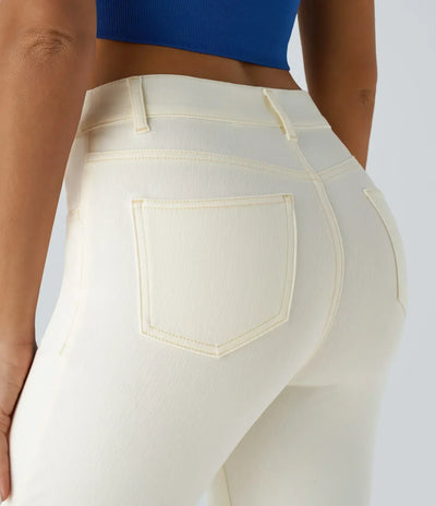 Lotte | Pantaloni elasticizzati e confortevoli a vita alta