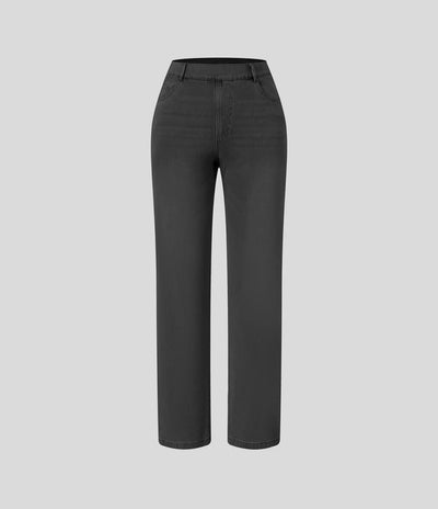 Lotte | Pantaloni elasticizzati e confortevoli a vita alta