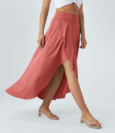Arvenza™ | Gonna Maxi Con Spacco e Confortevole