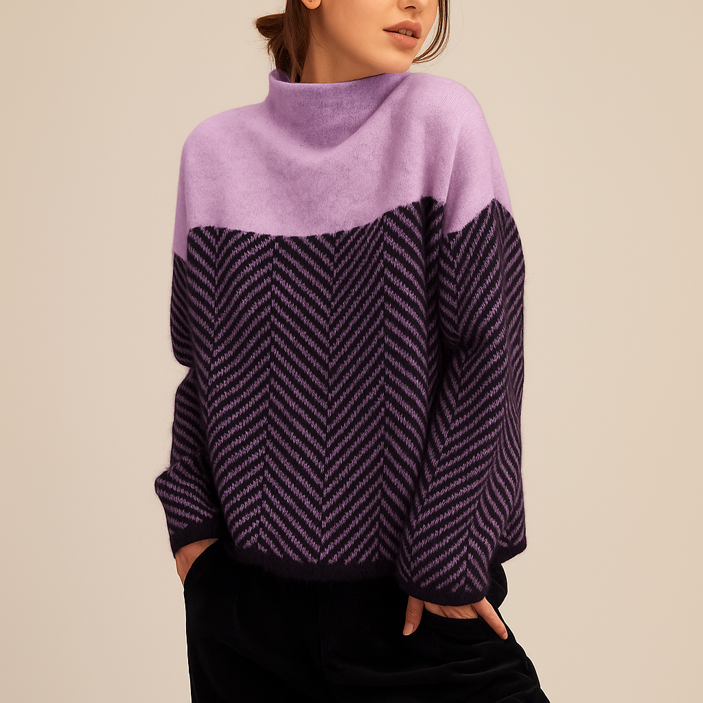 Zara | Maglione Termico da Donna con Collo Alto | Calore Classico