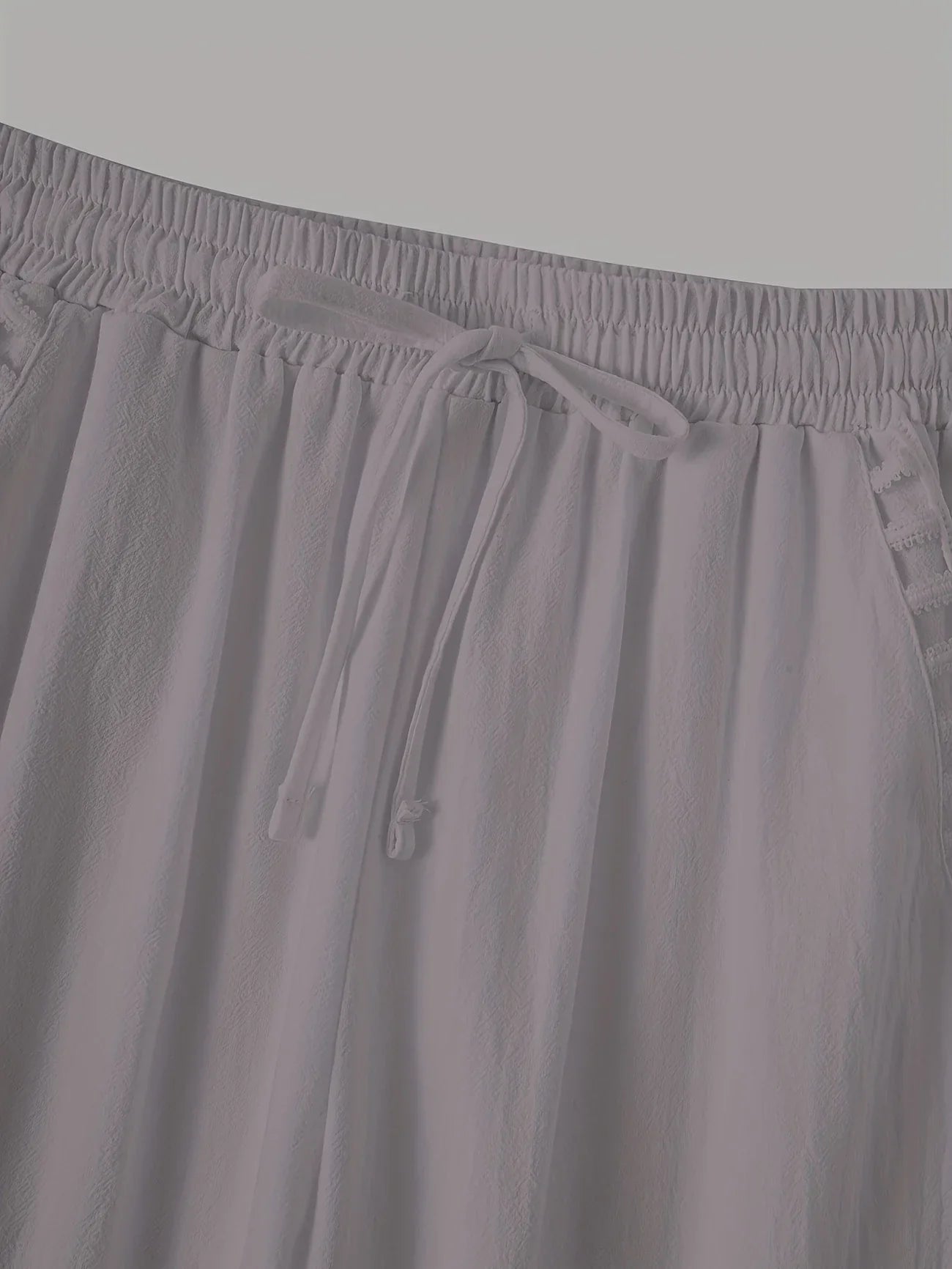 Tracey - Contrasto Trim Cropped Pantaloni