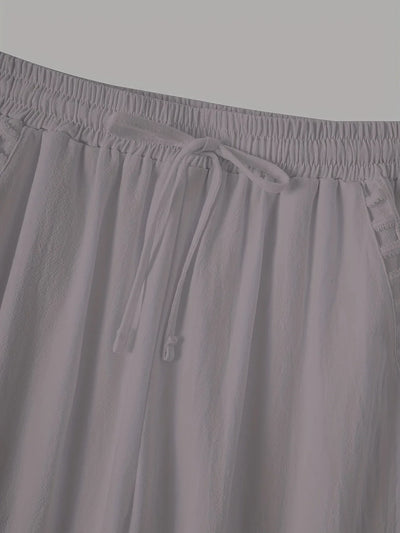 Tracey - Contrasto Trim Cropped Pantaloni