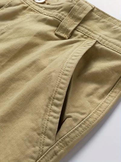 Mauro - Pantaloncini Eleganti Con Tasche Multipli