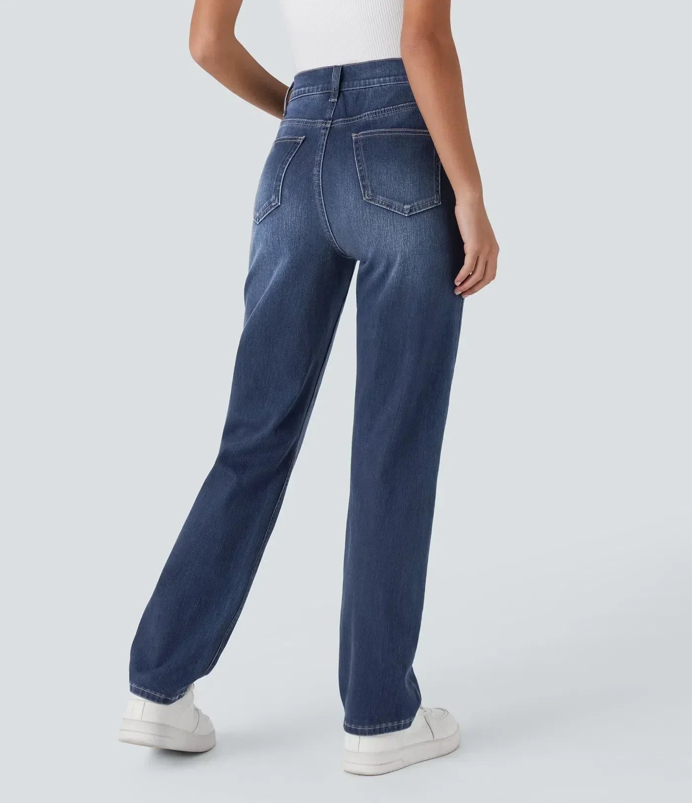 Lotte | Pantaloni elasticizzati e confortevoli a vita alta