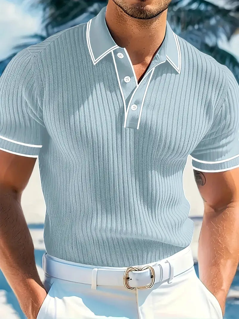 Orestis - Elegante Polo A Maniche Corte