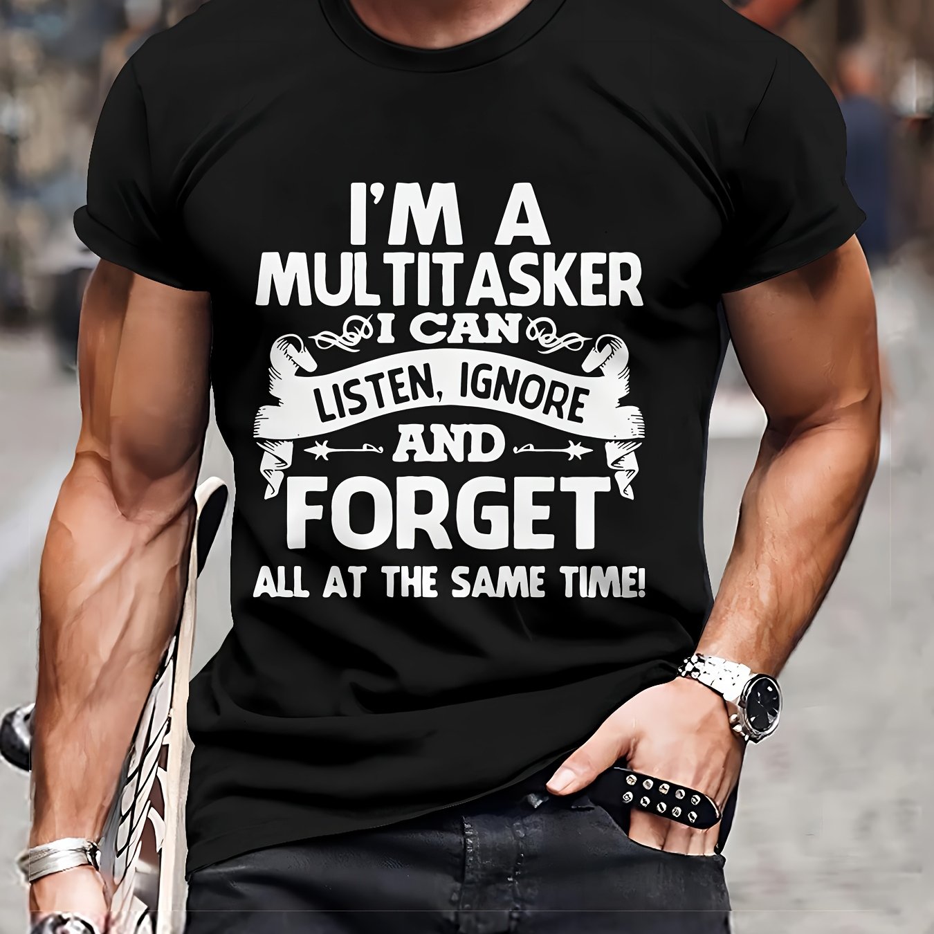 Multitasker – Maglietta a Maniche Corte