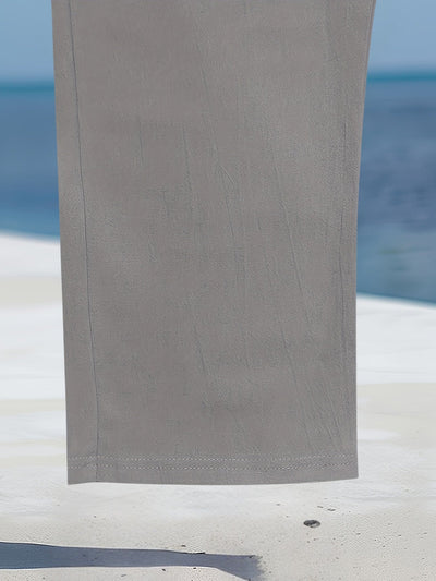 Aznar - Casual Lino Elastico Pantaloni