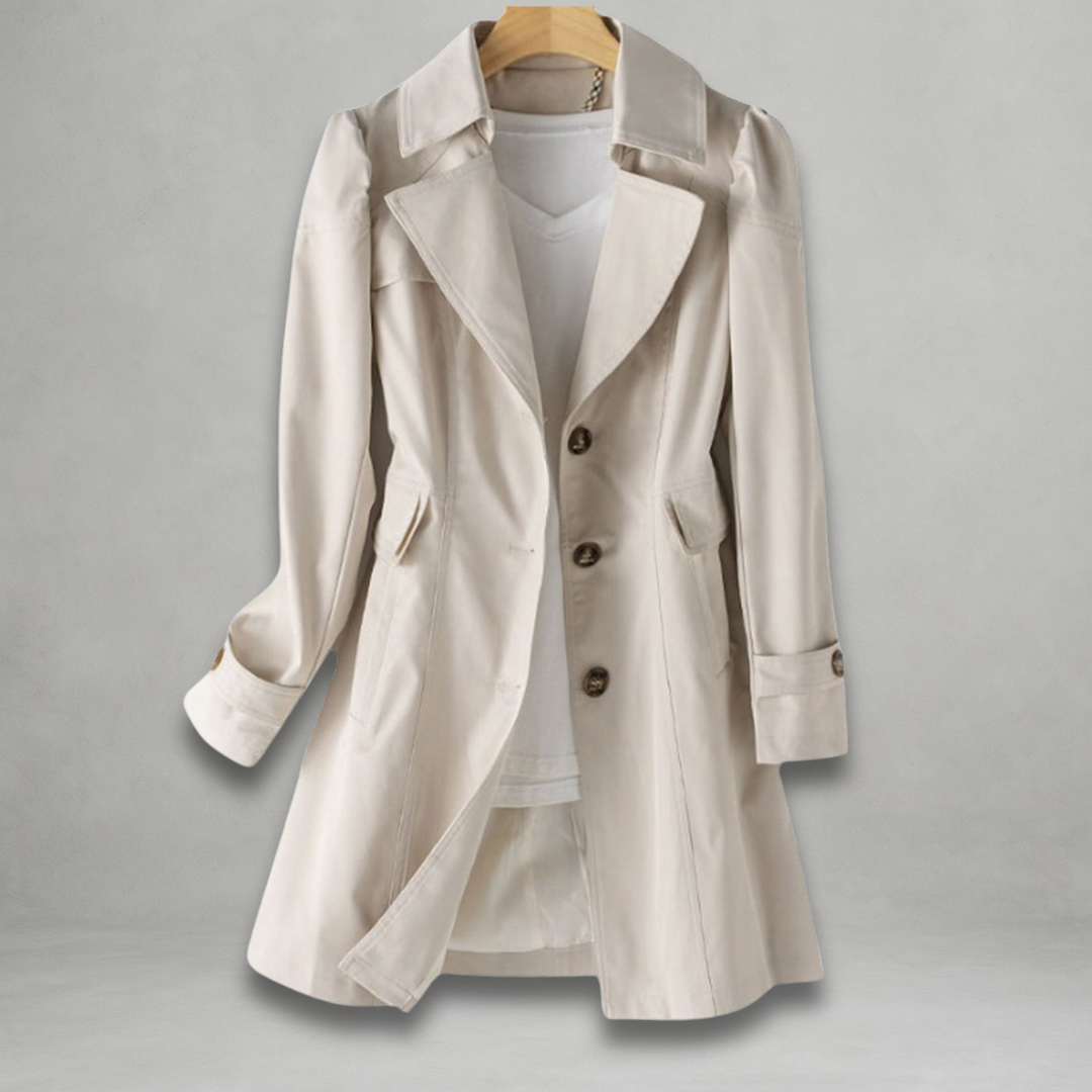 Elodie | Cappotto Trench Su Misura Donna | Classico Leggero