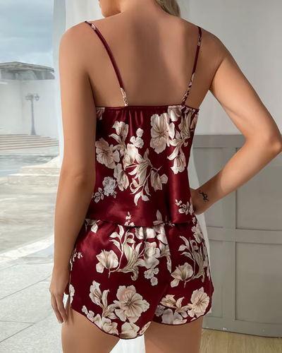 BEATRIS™ | ELEGANTE COMPLETO NOTTE IN RASO SETOSO