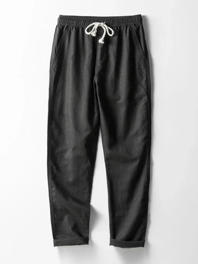 Booker - Camicia In Misto Lino Con Pantaloni Dritti