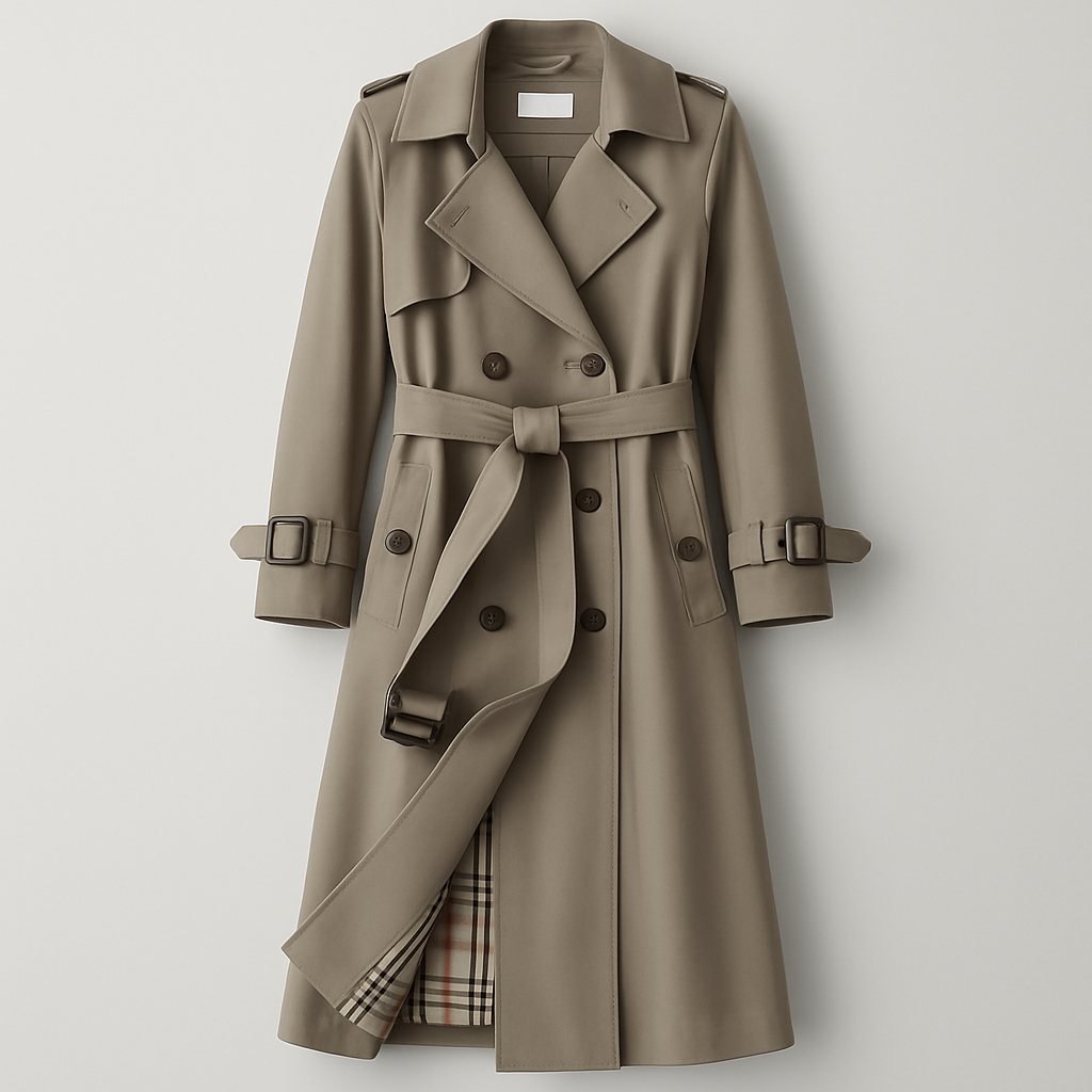 Heidi | Cappotto Trench Classico Donna | Funzionale e Stile