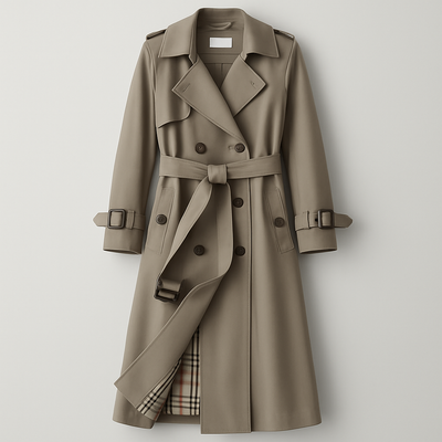 Heidi | Cappotto Trench Classico Donna | Funzionale e Stile