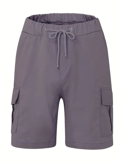 Jelte - Pantaloncini Cargo Casual Non Elasticizzati Con Coulisse