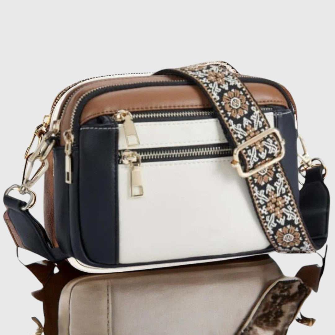 Sharena - Borsa a Tracolla Con Cinturino Floreale