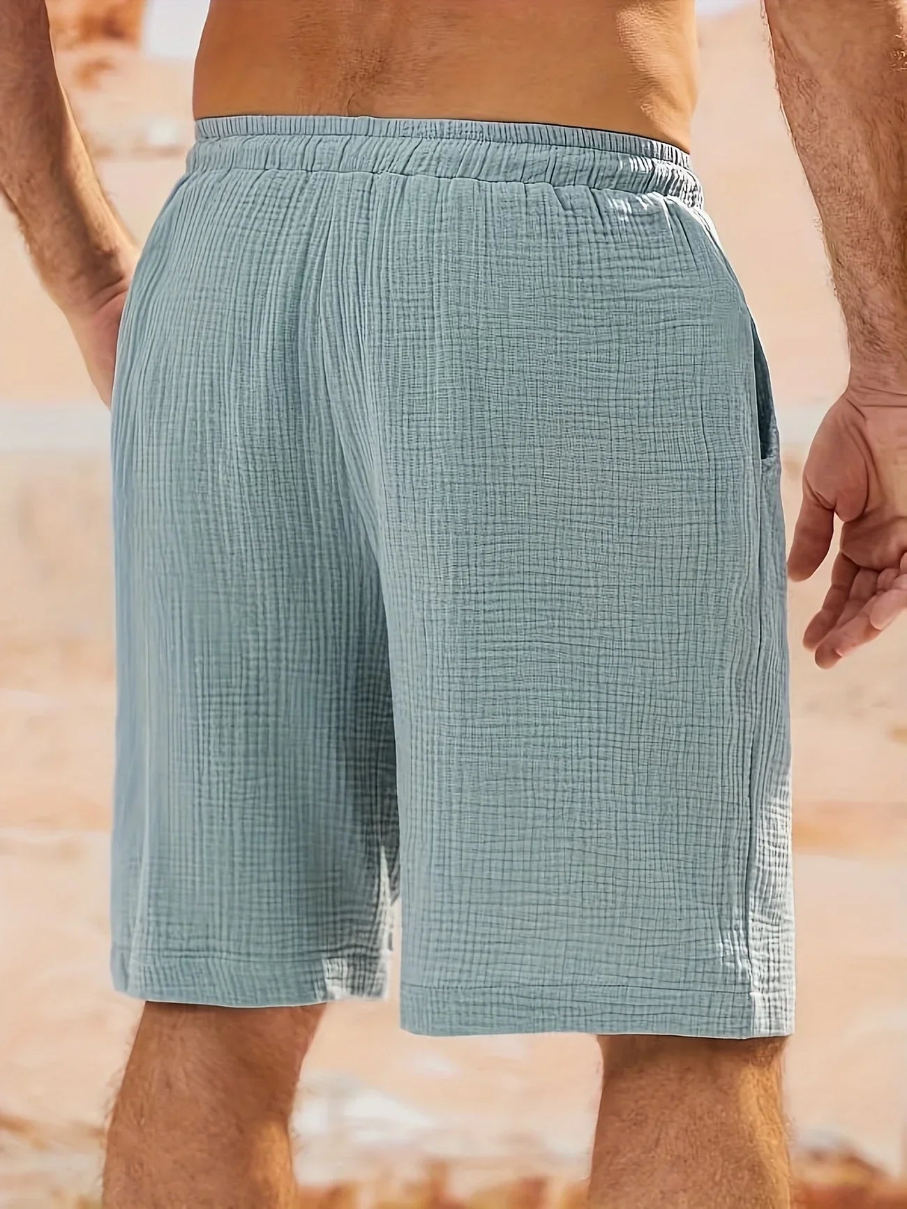 Bancroft - Eleganti Pantaloncini Larghi Con Tasche