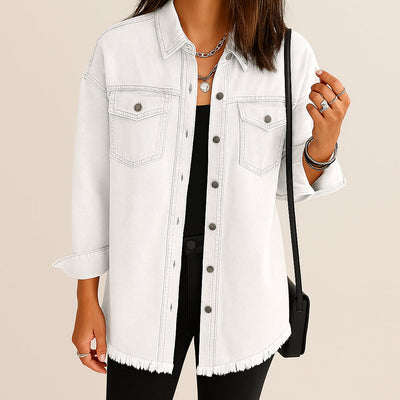 Sofia | Giacca di Jeans Classica da Donna | Versatile e senza tempo